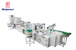 富怡全自動罩杯口罩生產(chǎn)線 （外鼻夾、呼吸閥、上帶卡、加海綿圈）