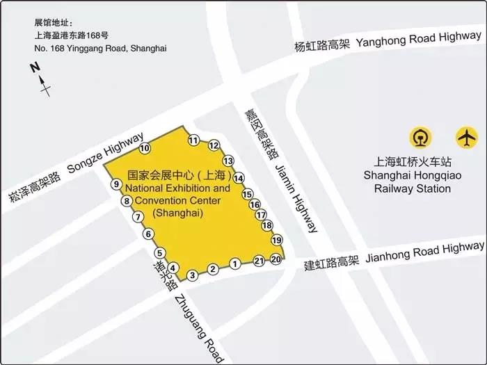 中國國際家用紡織品及輔料(春夏)博覽會乘車路線