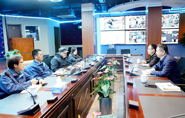 中縫協楊曉京理事長一行蒞臨富怡考察調研! 中縫協楊曉京理事長一行蒞臨富怡考察調研!